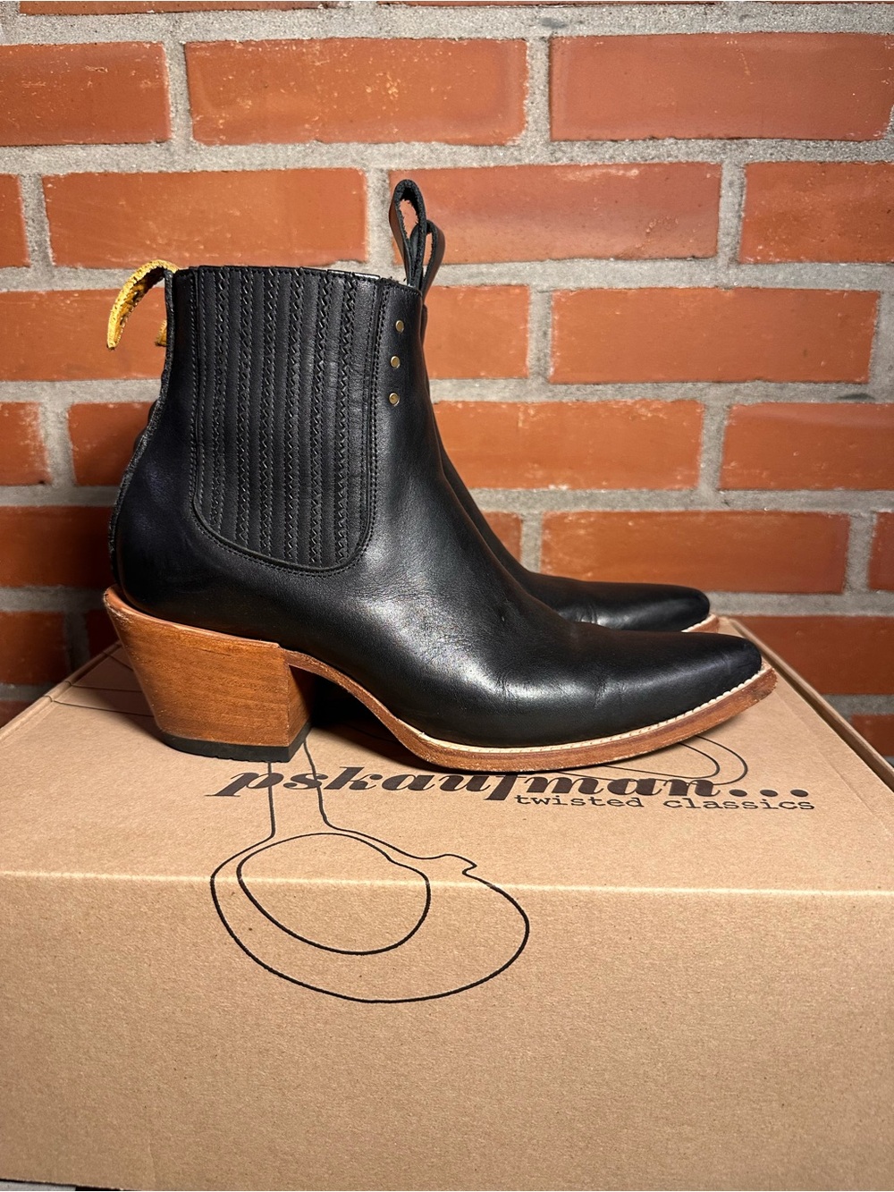 PS Kaufman Freeway Chelsea boot black